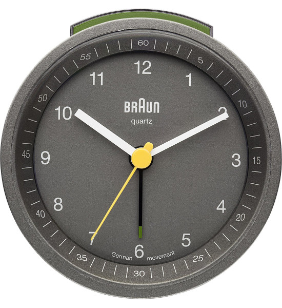 BRAUN BRAUN BNC007GYGY ALARMLI MASA SAATİ IŞIKLI GRİ