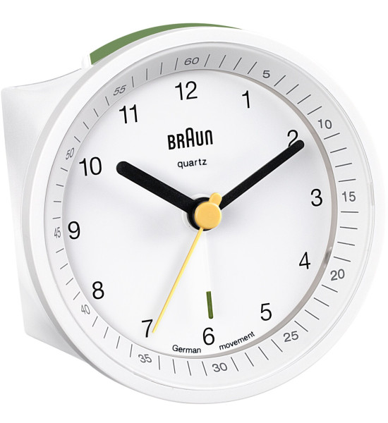 BRAUN BRAUN BNC007WHWH ALARMLI MASA SAATİ IŞIKLI BEYAZ