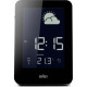 BRAUN BRAUN BNC013BK-RC HAVA İSTASYONLU MASA SAATİ SİYAH