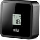 BRAUN BRAUN BNC013BK-RC HAVA İSTASYONLU MASA SAATİ SİYAH