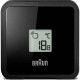 BRAUN BRAUN BNC013BK-RC HAVA İSTASYONLU MASA SAATİ SİYAH