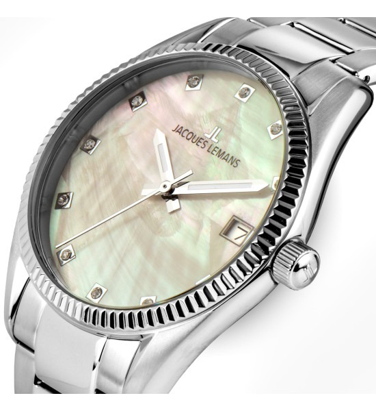 JACQUES LEMANS JACQUES LEMANS DERBY ANNIVERSARY 50-4H KADIN KOL SAATİ