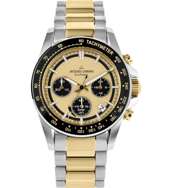 JACQUES LEMANS JACQUES LEMANS ANNIVERSARY ECO POWER 50-1D ERKEK KOL SAATİ