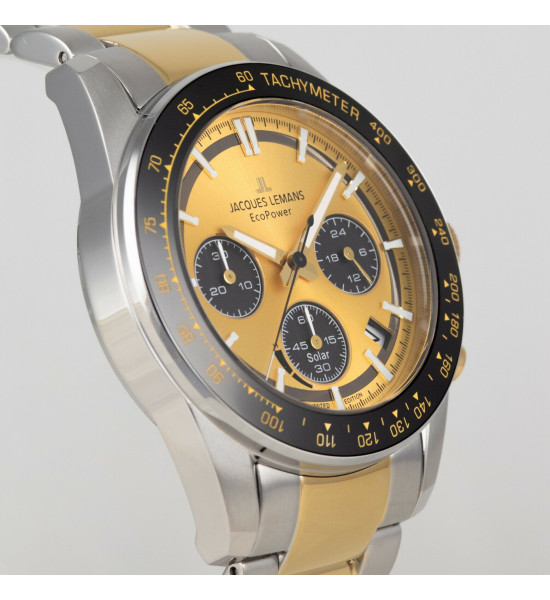 JACQUES LEMANS JACQUES LEMANS ANNIVERSARY ECO POWER 50-1D ERKEK KOL SAATİ