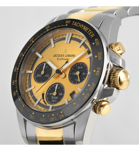 JACQUES LEMANS JACQUES LEMANS ANNIVERSARY ECO POWER 50-1D ERKEK KOL SAATİ