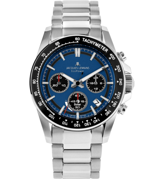 JACQUES LEMANS JACQUES LEMANS ANNIVERSARY ECO POWER 50-1C ERKEK KOL SAATİ