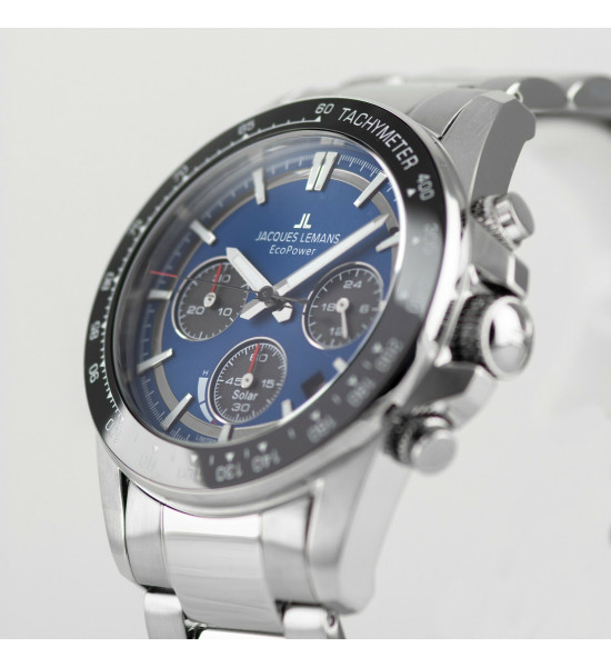 JACQUES LEMANS JACQUES LEMANS ANNIVERSARY ECO POWER 50-1C ERKEK KOL SAATİ