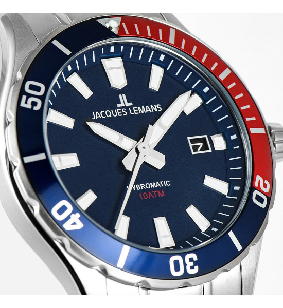 Jacques Lemans JACQUES LEMANS HYBROMATIC 1-2131E ERKEK KOL SAATİ
