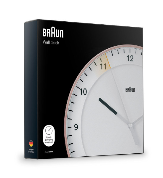 Braun BRAUN BC17PW BEYAZ DUVAR SAATİ