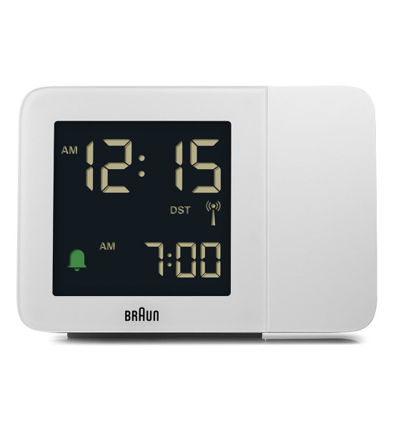 Braun BRAUN BC15W-DCF DİJİTAL PROJEKSİYON ALARMLI MASA SAATİ
