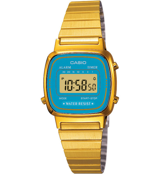 Casio CASIO LA670WGA-2DF RETRO KADIN KOL SAATİ