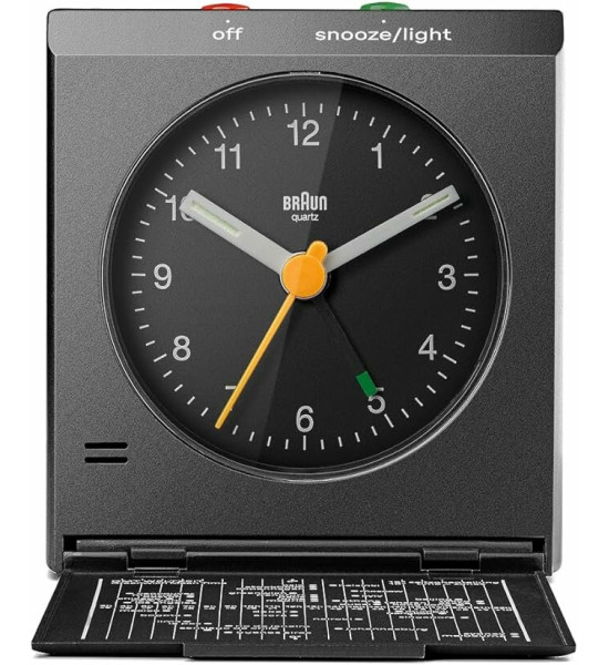 BRAUN & ZEON BRAUN BC05B ANALOG ALARMLI MASA SAATİ