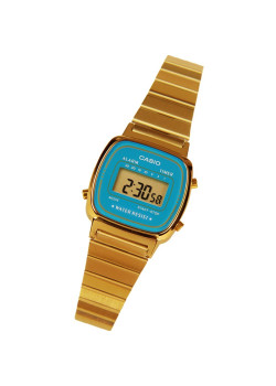 Orijinal Casio La670Wga-2Df Retro Kadin Kol Saati̇ (2 Yıl Türkiye Resmi Garantili)