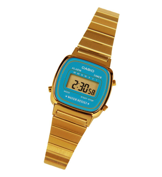 Orijinal Casio La670Wga-2Df Retro Kadin Kol Saati̇ (2 Yıl Türkiye Resmi Garantili)