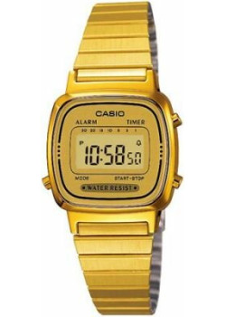 Orijinal Casio La670Wga-9Df Retro Kadin Kol Saati̇ (2 Yıl Türkiye Resmi Garantili)