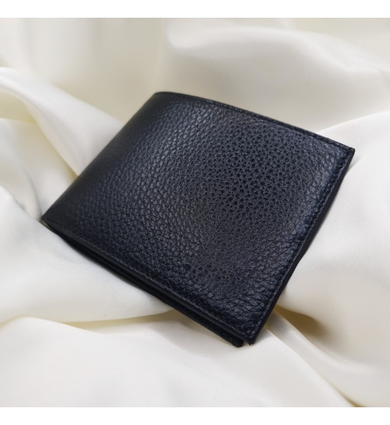 ALC Collection Hakiki Deri Siyah Hediyelik Erkek Aksesuar Seti (Kartlık, Kemer, Cüzdan)