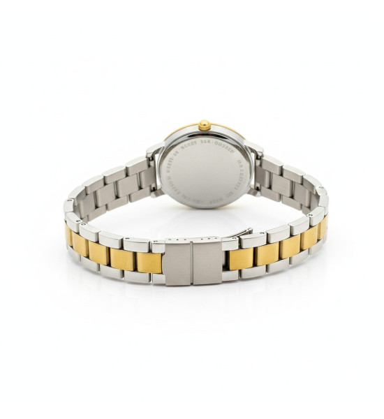 ALC Collection Zirkon Kadran Roma Rakamlı Altın Kaplama Kadın Kol Saati