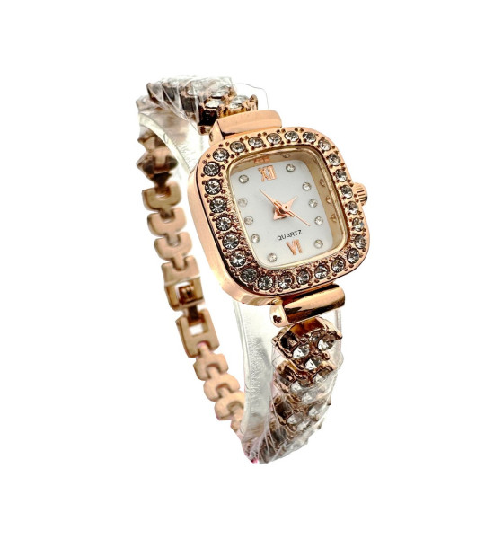 ALC Collection Elmas Kaplama Roma Rakamlı Zarif Kadın Kol Saati