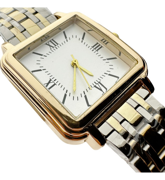 ALC Collection Kare Tasarım Roma Rakamlı Zarif Kadın Kol Saati