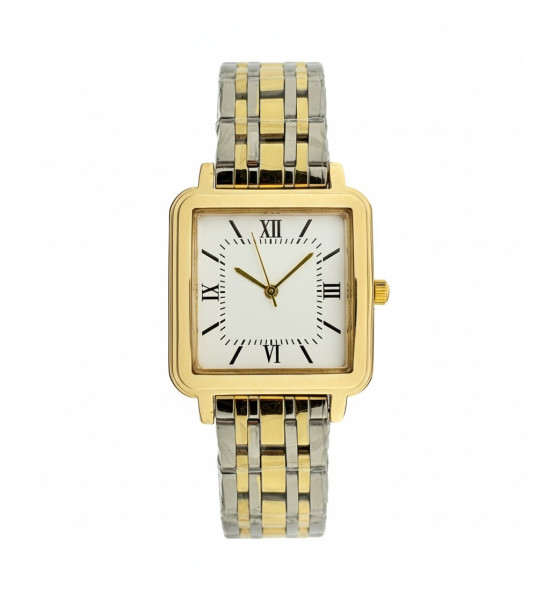 ALC Collection Kare Tasarım Roma Rakamlı Zarif Kadın Kol Saati