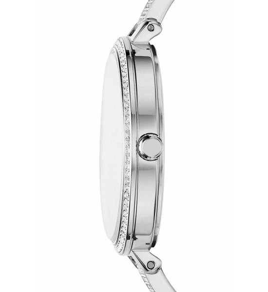 ALC Collection Sade Tasarım Elmas Kaplama Gümüş Kadın Kol Saati