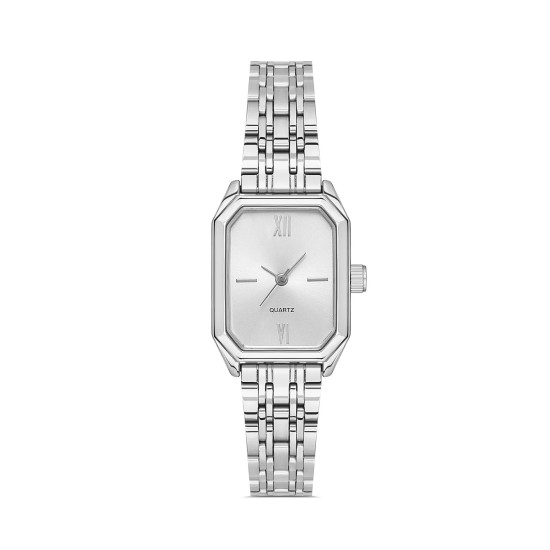 ALC Collection Gümüş Kaplama Zarif Tasarım Sade Kadın Kol Saati