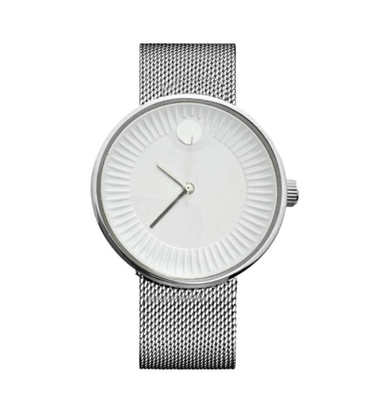 ALC Collection Hasır Kordon Modern Tasarım Gümüş Kaplama Üniseks Saat