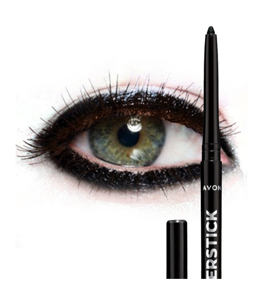 Avon Glimmersticks Blackest Black Göz Kalemi (Asansörlü Açılıp Kapanabilen)
