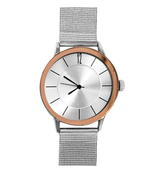 ALC Collection Ince Tasarım Hasır Kordonlu Üniseks Kol Saati (Altın)