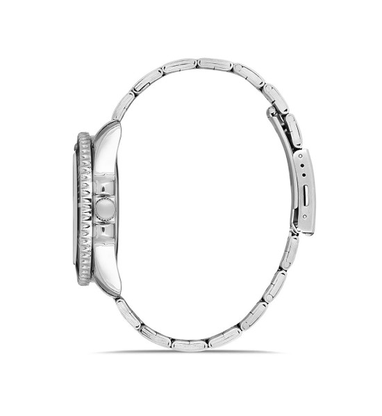 ALC Collection Siyah Kadran Lüks Tasarım Takvim Detaylı Erkek Kol Saati