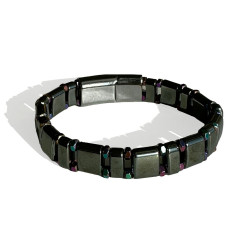 Renkli Siyah Detaylı Hematit Bileklik Renkli Siyah Detaylı Hematit Bileklik