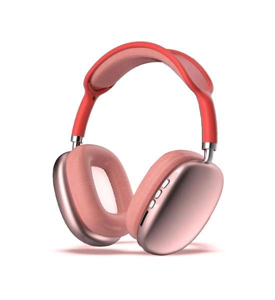 Subzero P9 Pro Max Kablosuz 5.0 Mikrofonlu Bluetooth Kulaklık Renkli (Pembe)