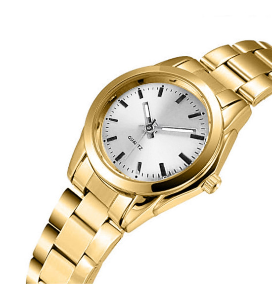 ALC Collection Minimalist Tasarım Zarif Kadın Kol Saati (Altın)