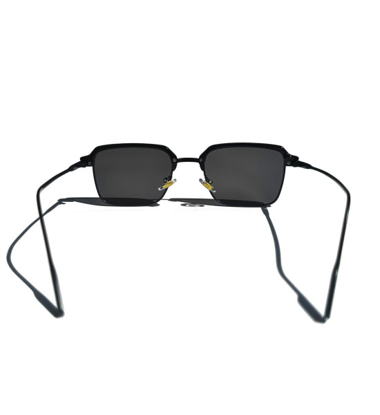 ALC Collection Çerçevesiz Lüks Tasarım Siyah Unisex Güneş Gözlüğü