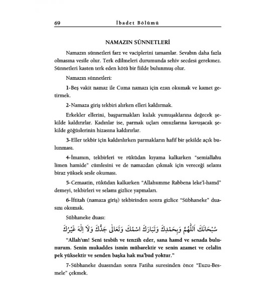 Temel Dini Bilgiler Heyet Ciltli - Fatih Kalender