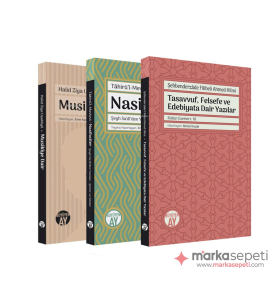 Edebiyat Serisi 3 Kitap (Musikiye Dair / Nasihatler / Tasavvuf Felsefe)