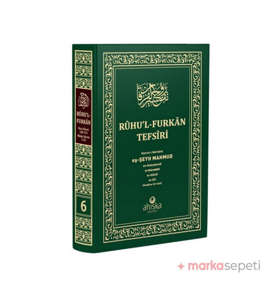 Ruhul-Furkan Tefsiri 6. Cilt / Orta Boy - Mahmud Ustaosmanoğlu