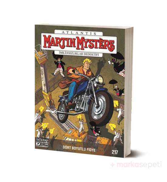 Martin Mystere Sayı 217 / Dört Boyutlu Fidye (Çizgiroman) - Giovanni Eccher