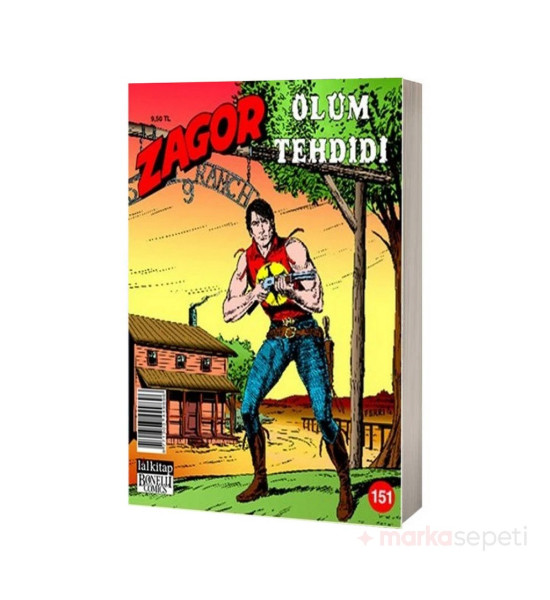 Zagor Sayı:151 Ölüm Tehdidi - Luigi Mignacco