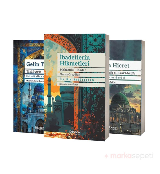 Tasavvuf ve Hikmet Kitap Seti / İbadetlerin Hikmetleri, Dosta Hicret, Gelin Tacı